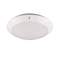 Camaro IP54 260mm Outdoor White Ceiling Flush Fitting R60501031