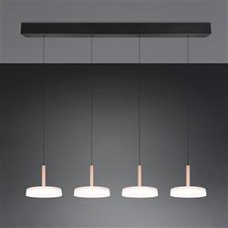 Celeste 4-Light Rise and Fall LED Pendant