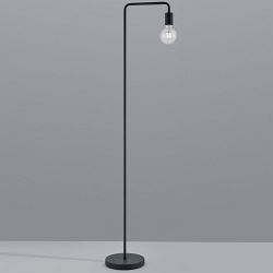 Diallo Matt Black Floor Lamp 408000132