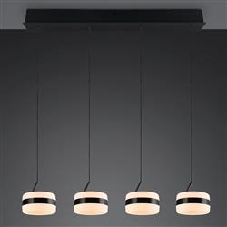 Dios 4-Light Rise and Fall CCT LED Pendant