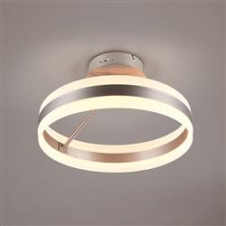 Dios CCT LED Semi-Flush Ceiling Light
