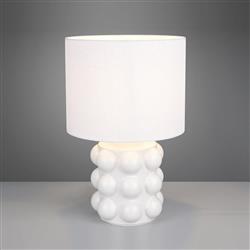 Kate Large Drum Shade And Ceramic Base Table Lamp 