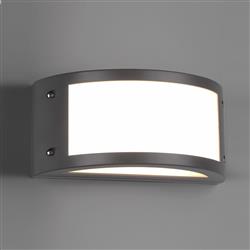Kendal IP54 Anthracite LED Outdoor Wall Light R22151142