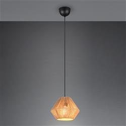 Lucille Black And Brown Single Ceiling pendant R36111026