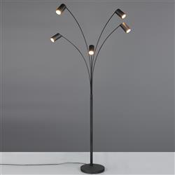 Marley Matt Black Large Floor Lamp 412400532