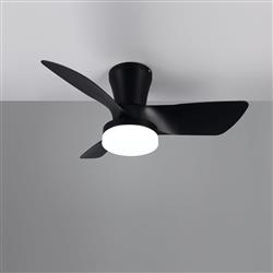Randers LED Matt Finished 3 Blade Ceiling Mounted Fan 