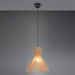 Rosalie Brown And Matt Black Ceiling Pendant R36191036