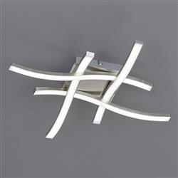 Route LED 4 Light Ceiling Fitting
