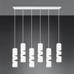 Stream Six Light Ceiling Pendant