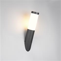 Trioto IP44 Steel Made Slanted Outdoor Wall Light