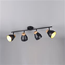 Valentin Four Light Ceiling Spotlights