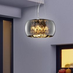 Vapore 5-Light Chrome Glass Pendant 311210506