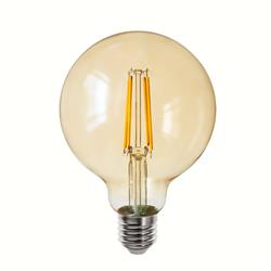 Amber 95MM 2700K E27 Dimmable LED Globe MLDAGL957ES/WW