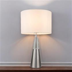 Lola Table Lamp with Ivory Shade