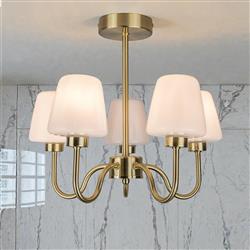 Marina 5-Light IP44 Bathroom Ceiling Fitting