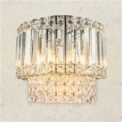 Miquella Triple Crystal Wall Light 