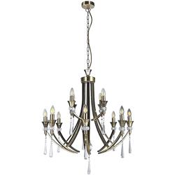 Sophia 12-Arm Crystal Ceiling Lights