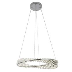 Siofra 600mm Crystal CCT LED Pendant