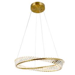 Siofra 600mm Crystal CCT LED Pendant