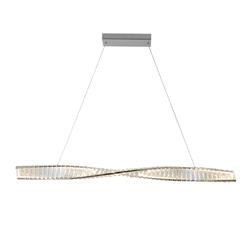 Siofra Horizontal Crystal CCT LED Pendant
