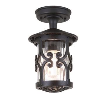 Hereford IP23 Outdoor Porch Lantern BL13A-BLACK