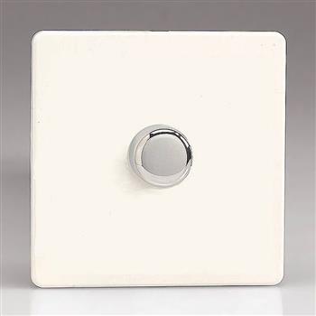 2 Way 1 x 400w White Dimmer Switch HDQ3S
