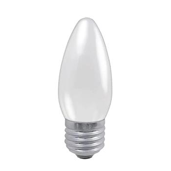 Candle Bulb 40w ES E27 Opal 00186