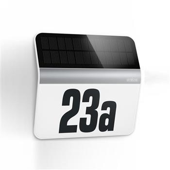 Solar Light IP44 LED House Number Light XSolar LH-N Stainless Steel