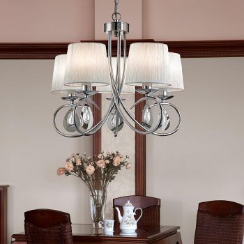 Angelique 5 Light Pendant 1025-5cc