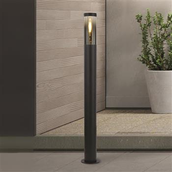 Baton 900mm Black IP44 Outdoor Post Lamp 93901-900BK