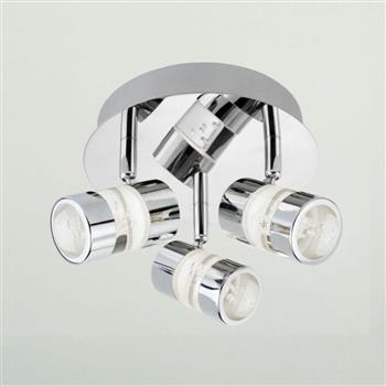 Bubbles IP44 LED Triple Spotlight 4413CC