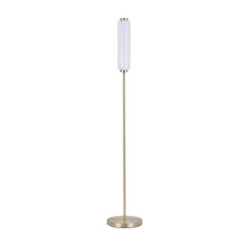 Capsule Dimmable LED Satin Brass Floor Lamp 28806SB