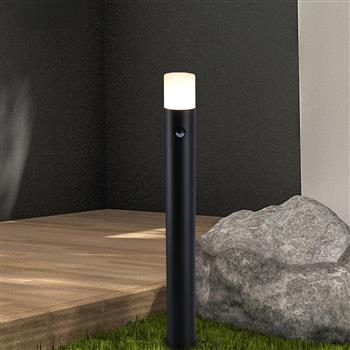 Colorado 800mm IP44 PIR Black Outdoor Bollard 39240BK-800PIR