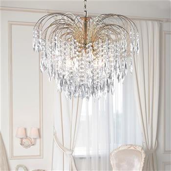 Waterfall Large Crystal Pendant