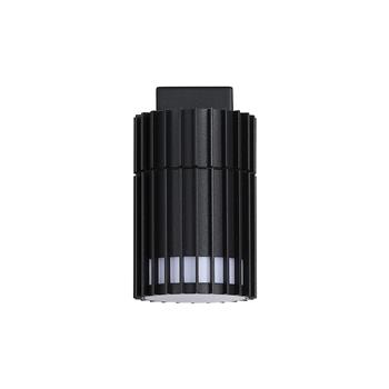 Detroit IP44 Matt Black Outdoor Single Wall Light 37737BK