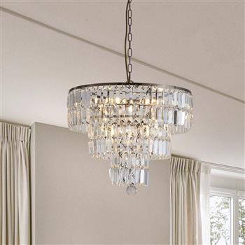 Empire 5 Light Crystal Pendants