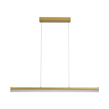 Madeleine Gold Metal LED Rectangular Ceiling Pendant 59736GO