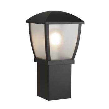 Seattle 450 Black IP44 Outdoor Post Light 6591-450