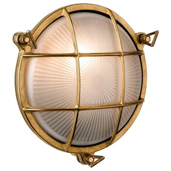 Nautic Solid Brass Bulk Head outdoor Lights