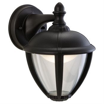 Unite Downwards Facing Outdoor LED Wall Lantern 3401BK