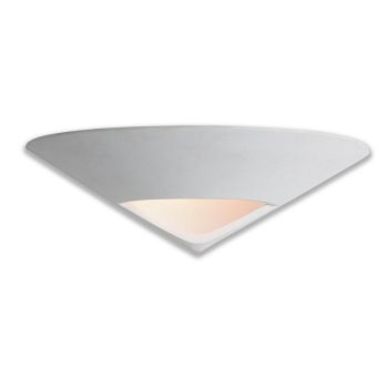 Ceramic Pointed Unglazed Wall Washer C350UN