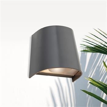 Duke IP65 Graphite Outdoor Wall Light 3833GP