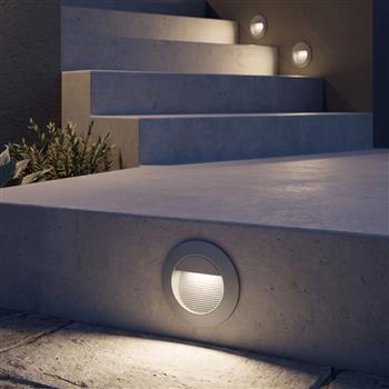 LED IP65 Wall and Step Guide Light 6080WH