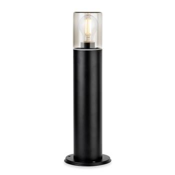 Manor Black and Smoked IP44 Outdoor Post Light 6803BK