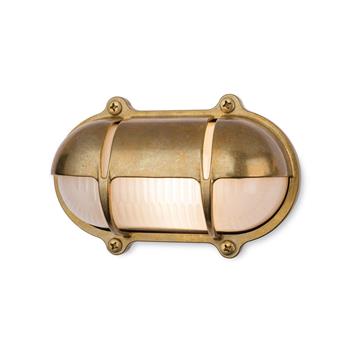 Nautic IP64 Solid Brass Made Bulkhead Outdoor Wall Light