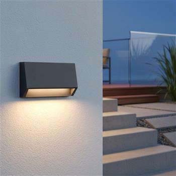 Remo Small IP65 Graphite LED Outdoor Wall Light 6814GP