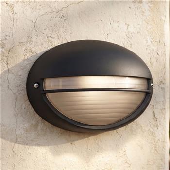 Streamline Classic Large Oval Eyelid Bulkhead Light 5203BK