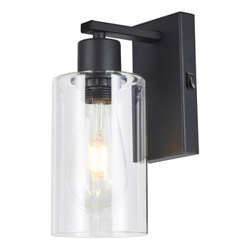 Miu Single Wall Light Matt Black Finished MIU0722