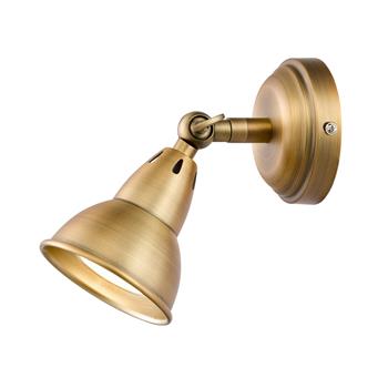 Nathaniel Warm Bronze Wall Single Spot Light NAT0742