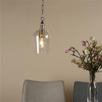 Nida Pendant Light Antique Brass Finish NID0175